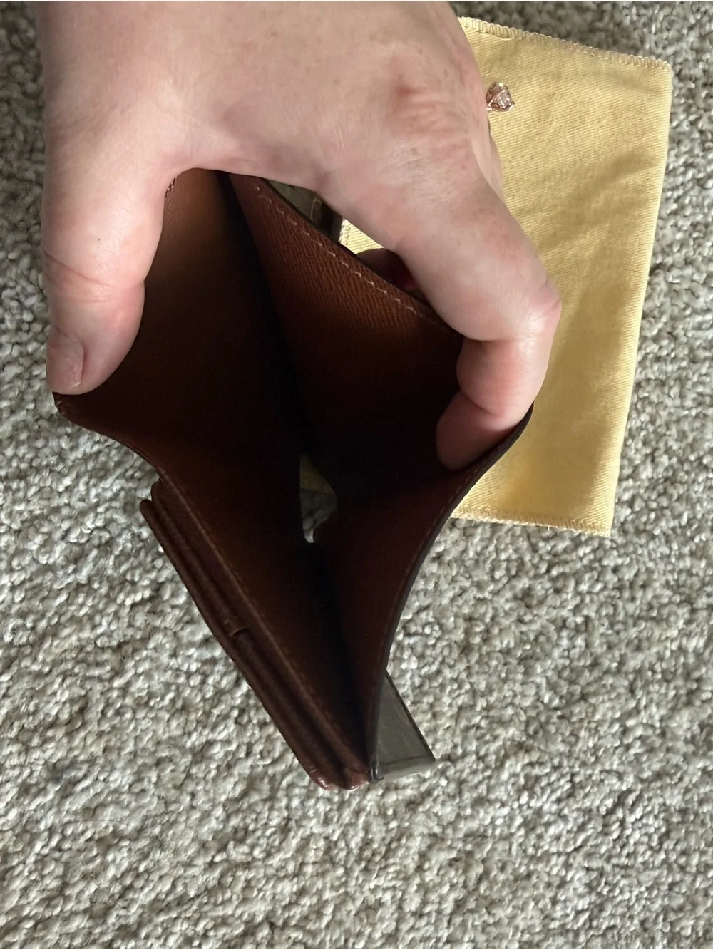 Authentic Louis Vuitton Monogram Elise Trifold Wallet | Made in France